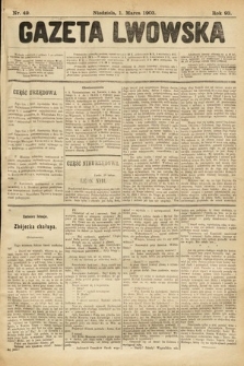 Gazeta Lwowska. 1903, nr 49