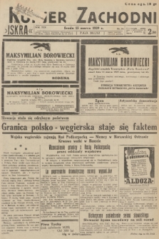 Kurjer Zachodni Iskra. R.30, 1939, nr 74