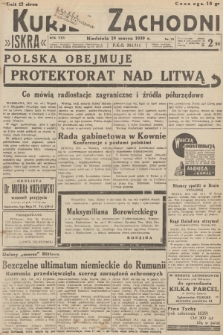 Kurjer Zachodni Iskra. R.30, 1939, nr 78