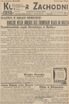 Kurjer Zachodni Iskra. R.30, 1939, nr 82 + dod.