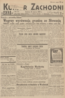 Kurjer Zachodni Iskra. R.30, 1939, nr 84