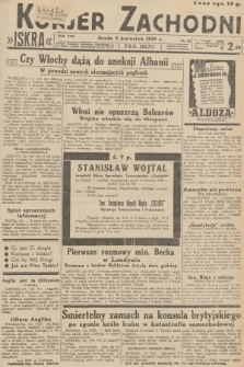 Kurjer Zachodni Iskra. R.30, 1939, nr 95