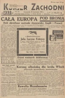 Kurjer Zachodni Iskra. R.30, 1939, nr 101