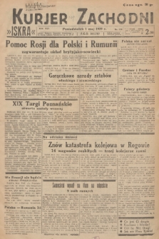 Kurjer Zachodni Iskra. R.30, 1939, nr 119