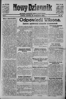Nowy Dziennik. 1918 , nr 91