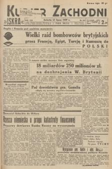 Kurjer Zachodni Iskra. R.30, 1939, nr 193