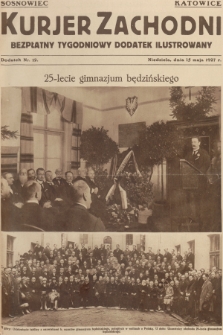 Kurier Zachodni : bezpłatny tygodniowy dodatek ilustrowany. [R.1], 1927, nr 12