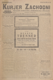 Kurjer Zachodni Iskra : dziennik polityczny, gospodarczy i literacki. R.18, 1927, nr 2 + dod.