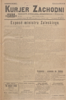 Kurjer Zachodni Iskra : dziennik polityczny, gospodarczy i literacki. R.18, 1927, nr 4