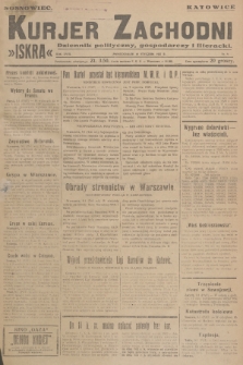 Kurjer Zachodni Iskra : dziennik polityczny, gospodarczy i literacki. R.18, 1927, nr 9 + dod.