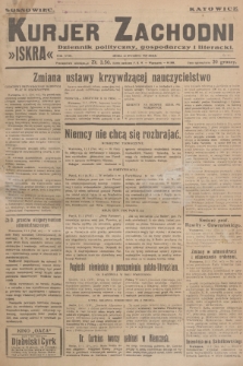Kurjer Zachodni Iskra : dziennik polityczny, gospodarczy i literacki. R.18, 1927, nr 11