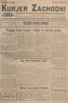 Kurjer Zachodni Iskra : dziennik polityczny, gospodarczy i literacki. R.18, 1927, nr 12