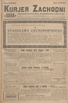Kurjer Zachodni Iskra : dziennik polityczny, gospodarczy i literacki. R.18, 1927, nr 18