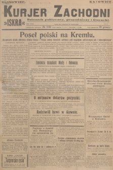 Kurjer Zachodni Iskra : dziennik polityczny, gospodarczy i literacki. R.18, 1927, nr 19