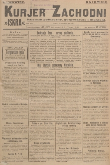 Kurjer Zachodni Iskra : dziennik polityczny, gospodarczy i literacki. R.18, 1927, nr 21