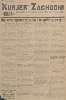 Kurjer Zachodni Iskra : dziennik polityczny, gospodarczy i literacki. R.18, 1927, nr 25