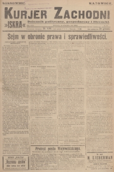 Kurjer Zachodni Iskra : dziennik polityczny, gospodarczy i literacki. R.18, 1927, nr 29