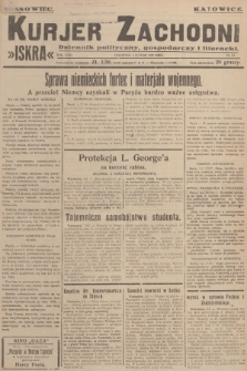 Kurjer Zachodni Iskra : dziennik polityczny, gospodarczy i literacki. R.18, 1927, nr 33