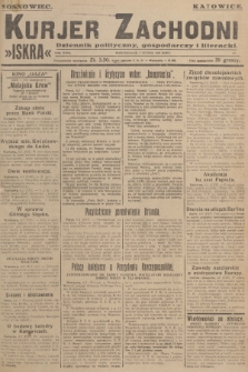 Kurjer Zachodni Iskra : dziennik polityczny, gospodarczy i literacki. R.18, 1927, nr 37 + dod.