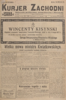 Kurjer Zachodni Iskra : dziennik polityczny, gospodarczy i literacki. R.18, 1927, nr 39