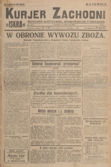 Kurjer Zachodni Iskra : dziennik polityczny, gospodarczy i literacki. R.18, 1927, nr 40