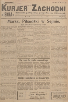 Kurjer Zachodni Iskra : dziennik polityczny, gospodarczy i literacki. R.18, 1927, nr 45