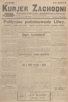 Kurjer Zachodni Iskra : dziennik polityczny, gospodarczy i literacki. R.18, 1927, nr 47