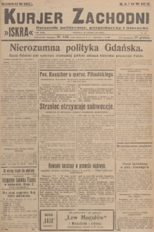 Kurjer Zachodni Iskra : dziennik polityczny, gospodarczy i literacki. R.18, 1927, nr 50