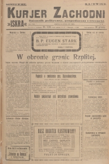 Kurjer Zachodni Iskra : dziennik polityczny, gospodarczy i literacki. R.18, 1927, nr 56