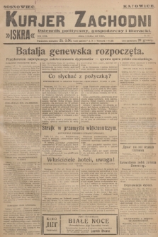 Kurjer Zachodni Iskra : dziennik polityczny, gospodarczy i literacki. R.18, 1927, nr 67