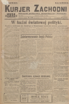 Kurjer Zachodni Iskra : dziennik polityczny, gospodarczy i literacki. R.18, 1927, nr 68