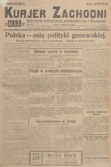 Kurjer Zachodni Iskra : dziennik polityczny, gospodarczy i literacki. R.18, 1927, nr 69