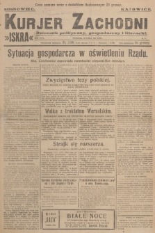 Kurjer Zachodni Iskra : dziennik polityczny, gospodarczy i literacki. R.18, 1927, nr 71