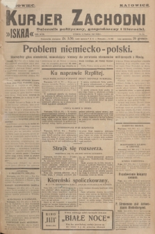 Kurjer Zachodni Iskra : dziennik polityczny, gospodarczy i literacki. R.18, 1927, nr 73
