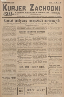 Kurjer Zachodni Iskra : dziennik polityczny, gospodarczy i literacki. R.18, 1927, nr 74