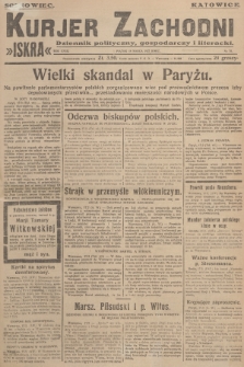 Kurjer Zachodni Iskra : dziennik polityczny, gospodarczy i literacki. R.18, 1927, nr 76