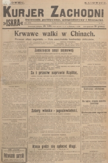 Kurjer Zachodni Iskra : dziennik polityczny, gospodarczy i literacki. R.18, 1927, nr 83