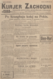 Kurjer Zachodni Iskra : dziennik polityczny, gospodarczy i literacki. R.18, 1927, nr 91