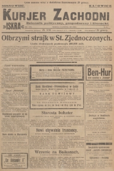 Kurjer Zachodni Iskra : dziennik polityczny, gospodarczy i literacki. R.18, 1927, nr 92