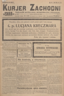 Kurjer Zachodni Iskra : dziennik polityczny, gospodarczy i literacki. R.18, 1927, nr 97