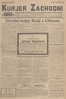 Kurjer Zachodni Iskra : dziennik polityczny, gospodarczy i literacki. R.18, 1927, nr 98
