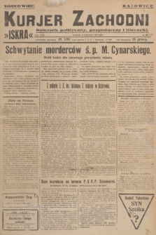 Kurjer Zachodni Iskra : dziennik polityczny, gospodarczy i literacki. R.18, 1927, nr 106