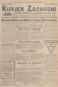 Kurjer Zachodni Iskra : dziennik polityczny, gospodarczy i literacki. R.18, 1927, nr 111