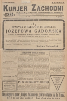Kurjer Zachodni Iskra : dziennik polityczny, gospodarczy i literacki. R.18, 1927, nr 114