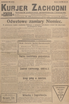 Kurjer Zachodni Iskra : dziennik polityczny, gospodarczy i literacki. R.18, 1927, nr 115