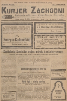 Kurjer Zachodni Iskra : dziennik polityczny, gospodarczy i literacki. R.18, 1927, nr 118