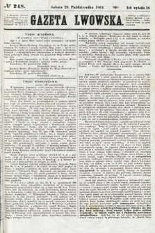 Gazeta Lwowska. 1864, nr 248