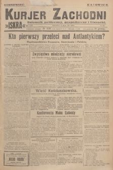 Kurjer Zachodni Iskra : dziennik polityczny, gospodarczy i literacki. R.18, 1927, nr 129