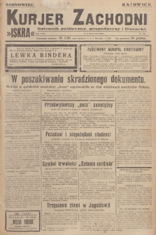 Kurjer Zachodni Iskra : dziennik polityczny, gospodarczy i literacki. R.18, 1927, nr 134