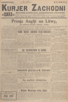 Kurjer Zachodni Iskra : dziennik polityczny, gospodarczy i literacki. R.18, 1927, nr 135